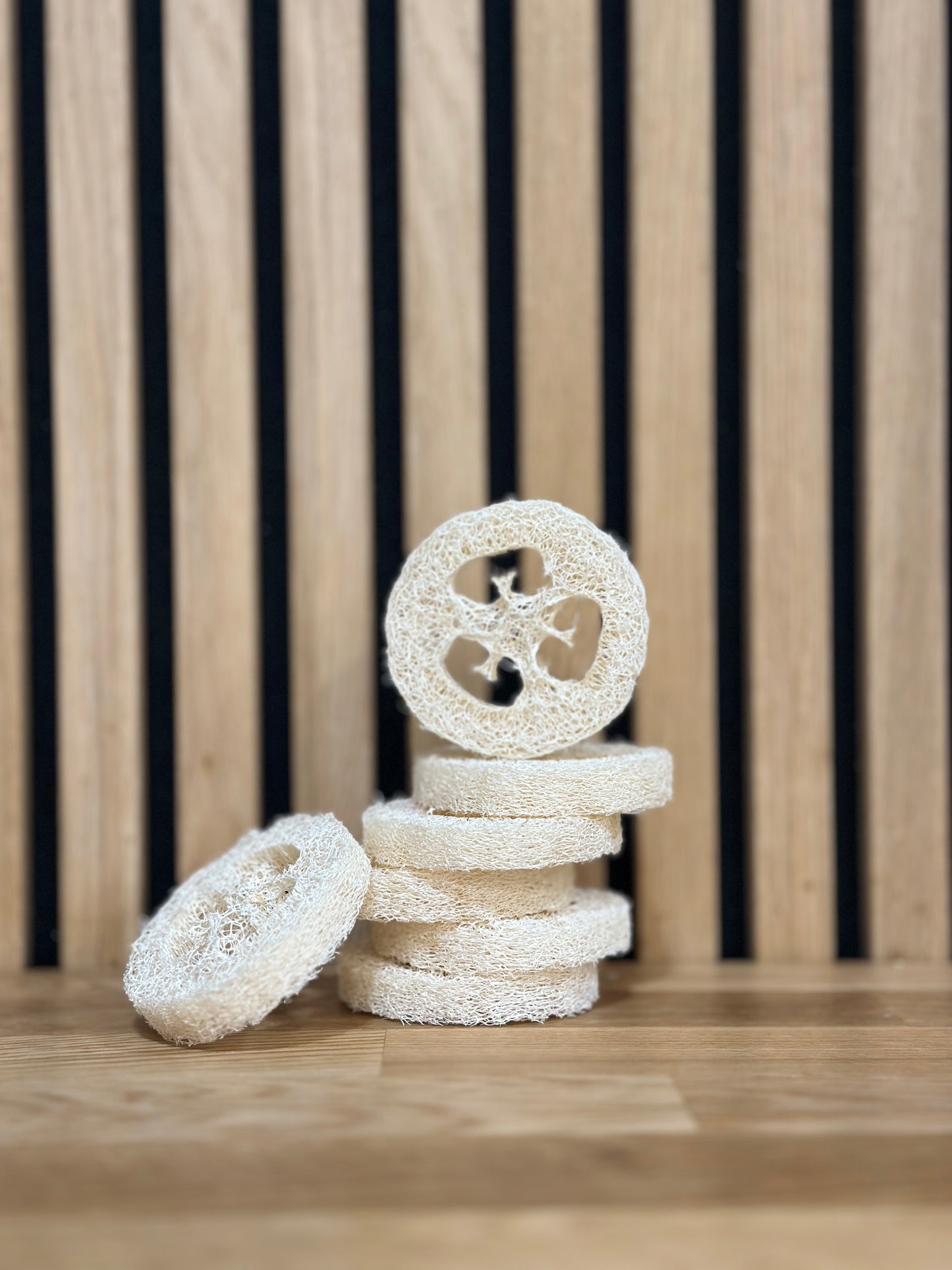 Luffa Gurkenscheiben